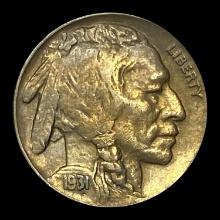 1931-S Buffalo Nickel CLOSELY UNCIRCULATED