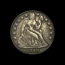 1849-O Seated Liberty Dime LIGHTLY CIRCULATED