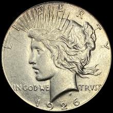 1926 Peace Silver Dollar ABOUT UNCIRCULATED