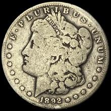 1892 Morgan Silver Dollar LIGHTLY CIRCULATED