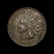 1863 Indian Head Cent CHOICE AU