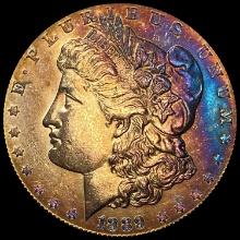 1889 Morgan Silver Dollar ABOUT UNCIRCULATED