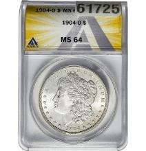 1904-O Morgan Dollar ANACS MS64 SILVER