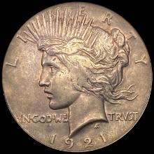 1921 Peace Dollar CHOICE AU