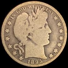 1895-O Barber Half Dollar LIGHTLY CIRCULATED