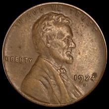 1924-D Lincoln Wheat Cent ABOUT UNCIRCULATED