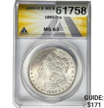 1884-O Morgan Dollar PCGS MS66 SILVER