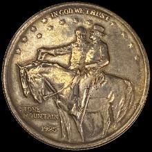 1925 Stone Mountain Half Dollar CHOICE AU