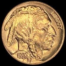 1938-D Buffalo Nickel SUPERB GEM BU