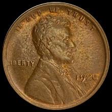 1920 Lincoln Wheat Cent CLOSELY UNCIRCULATED