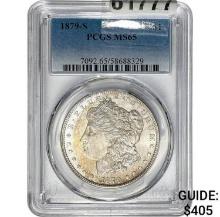 1879-S Morgan Dollar PCGS MS65 SILVER