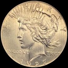 1927 Peace Dollar GEM BU