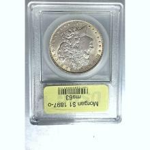 1879-O Morgan Silver Dollar ANACS MS63