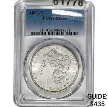 1882-S Morgan Dollar PCGS MS65 SILVER