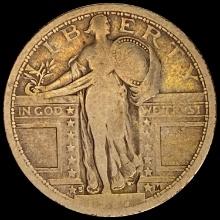 1927-S Standing Liberty Quarter NICELY CIRCULATED