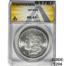 1879-S Morgan Dollar ANACS MS63 SILVER