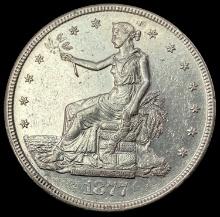 1877-S SILVER Trade Dollar CLOSELY UNCIRCULATED