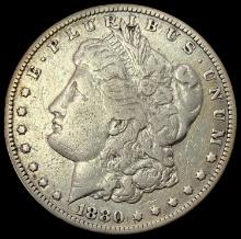 1880-CC SILVER Morgan Dollar LIGHTLY CIRCULATED