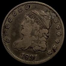 1831 SILVER Capped Bust Half Dime NICELY CIRCULATED