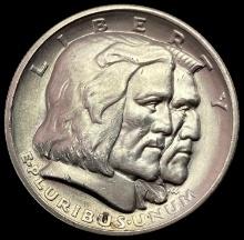 1936 SILVER Half Dollar Long Island GEM BU