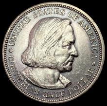 1893 SILVER Columbian Half Dollar UNCIRCULATED