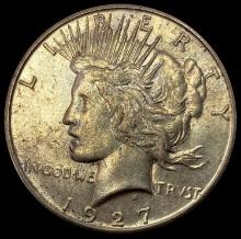 1927-S SILVER Peace Dollar UNCIRCULATED