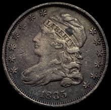 1835 SILVER Capped Bust Dime LIGHTLY CIRCULATED