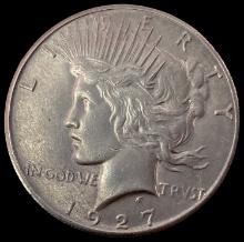 1927-S SILVER Peace Dollar UNCIRCULATED