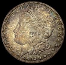 1892-S SILVER Morgan Dollar NEARLY UNCIRCULATED