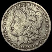 1895-O SILVER Morgan Dollar NICELY CIRCULATED