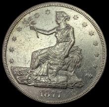 1877-S SILVER Trade Dollar CLOSELY UNCIRCULATED