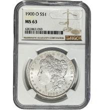 1900-O Morgan Dollar NGC MS63 SILVER