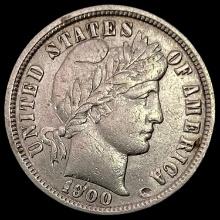 1900-O SILVER Barber Dime CLOSELY UNCIRCULATED
