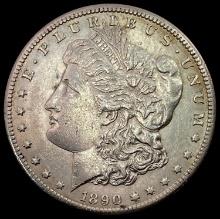 1890-CC SILVER Morgan Dollar CLOSELY UNCIRCULATED