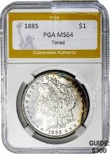 1885 Morgan Dollar PGA MS64