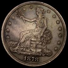 1878-S SILVER Trade Dollar LIGHTLY CIRCULATED