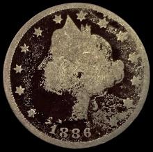1886 Liberty Head Nickel NICELY CIRCULATED