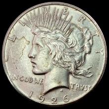 1926-S SILVER Peace Dollar UNCIRCULATED