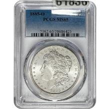 1885-O Morgan Dollar PCGS MS65 SILVER