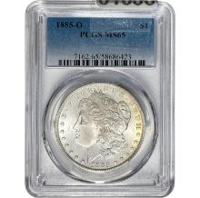 1885-O Morgan Dollar PCGS MS65 SILVER