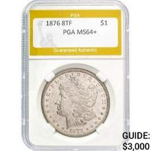 1878 8TF Morgan Dollar PGA MS64+  MS64+