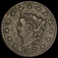 1817 Coronet Head Large Cent LIGHTLY CIRCULATED