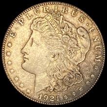 1921 Morgan Silver Dollar ABOUT UNCIRCULATED