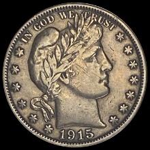 1915 Barber Half Dollar NEARLY UNCIRCULATED