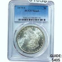 1879-S Morgan Dollar PCGS MS65 SILVER