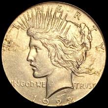 1922 Silver Peace Dollar UNCIRCULATED