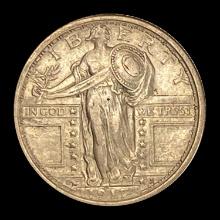 1917 Standing Liberty Silver Quarter CLOSELY UNCIRCULATED