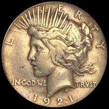 1921 Silver Peace Dollar LIGHTLY CIRCULATED