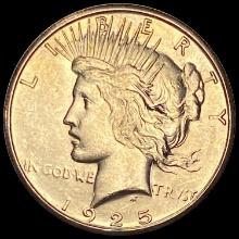 1925-S Peace Silver Dollar UNCIRCULATED