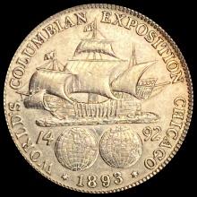 1893 Columbian Exposition Half Dollar LIGHTLY CIRCULATED